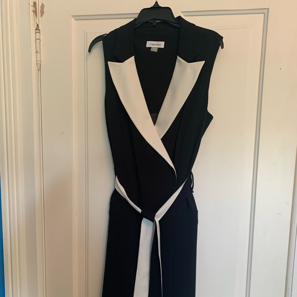 Calvin Klein wrap dress